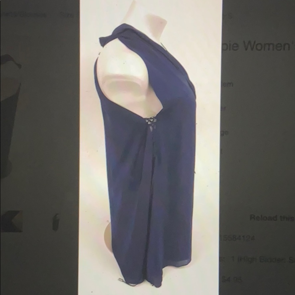 Haute Hippie Blue Sz S New w Tags $325 Retail - Picture 13 of 16